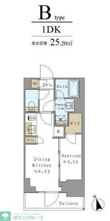 プライマル元浅草の物件間取画像